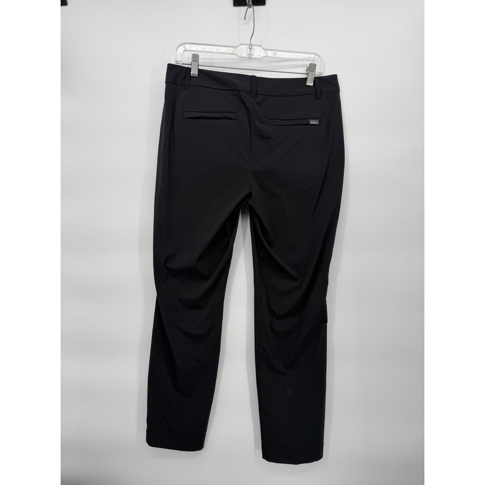 Eddie Bauer Pants Horizon Chino Black Hiking Casual Gorpcore Travel Size 6 - Picture 2 of 9